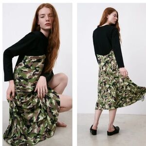 Zara Camo Dress